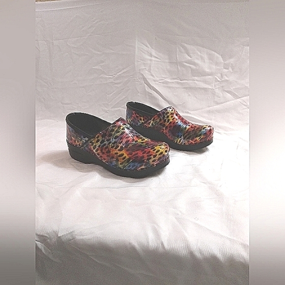 Dansko Women's Clog Mule Size 39 Multicolor Comfort Shoe - Picture 6 of 7